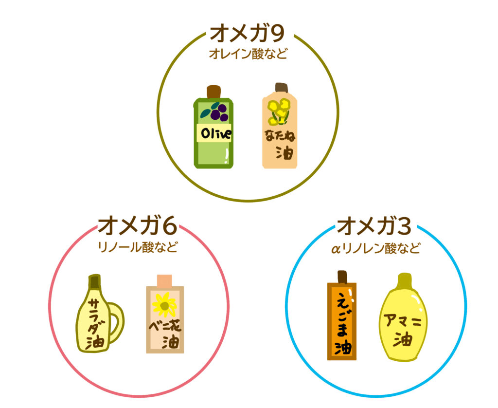 不飽和脂肪酸の分類について