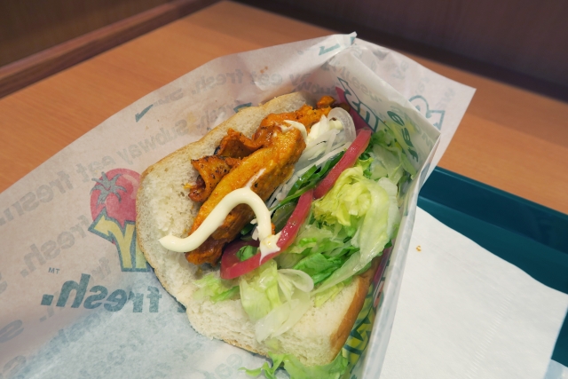手軽で低カロリーなサブウェイ